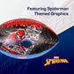 Marvel Avengers Spider-Man Youth Football, Small Mini Peewee Futbol for Kids, Size 5, Red