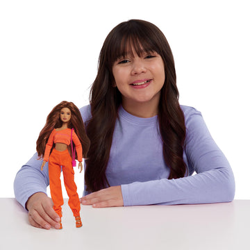 The First All-Latina Line of Fashion Dolls, Latinistas 11.5-inch Julianna Latina Fashion Doll and Accessories, Kids Toys for Ages 3 Up, Designed and