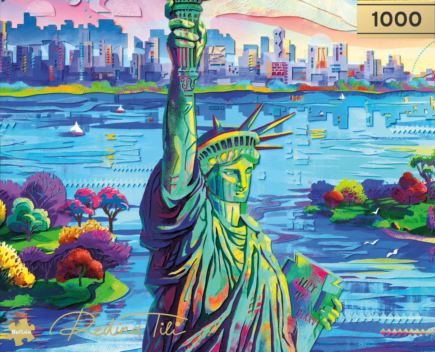 Buffalo Games - Celebrate Liberty - 1000 Piece Jigsaw Puzzle for Adults