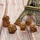Dungeons and Dragons Dice DND Dice Set D and D dice Set D20 MTG Metal Dice Set Hollow Polyhedral Dice Role Playing Dice with Octopus Motifs
