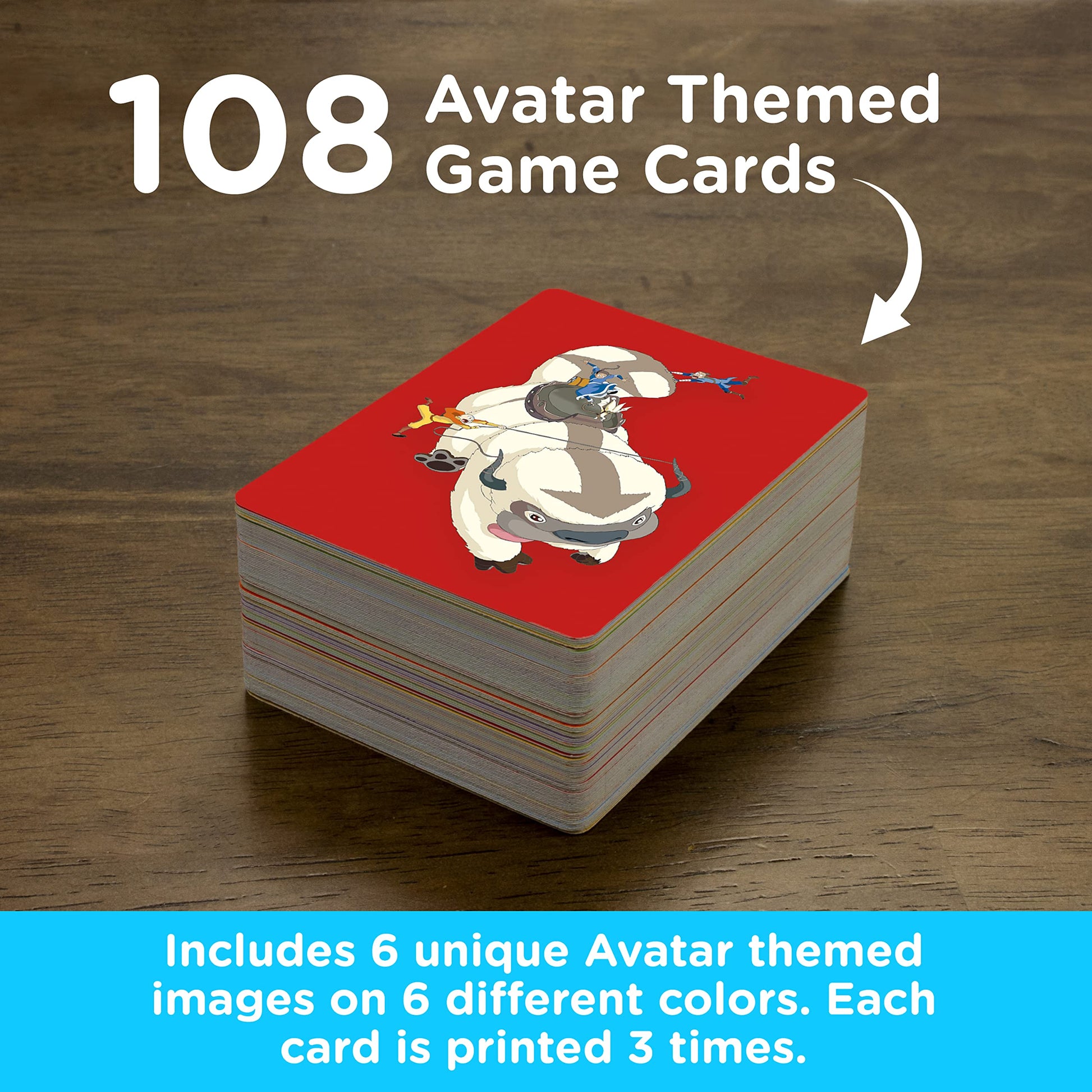 AQUARIUS Avatar Memory Master Card Game - Fun Family Party Game for Kids, Teens & Adults - Entertaining Game Night Gift - Officially Licensed Avatar