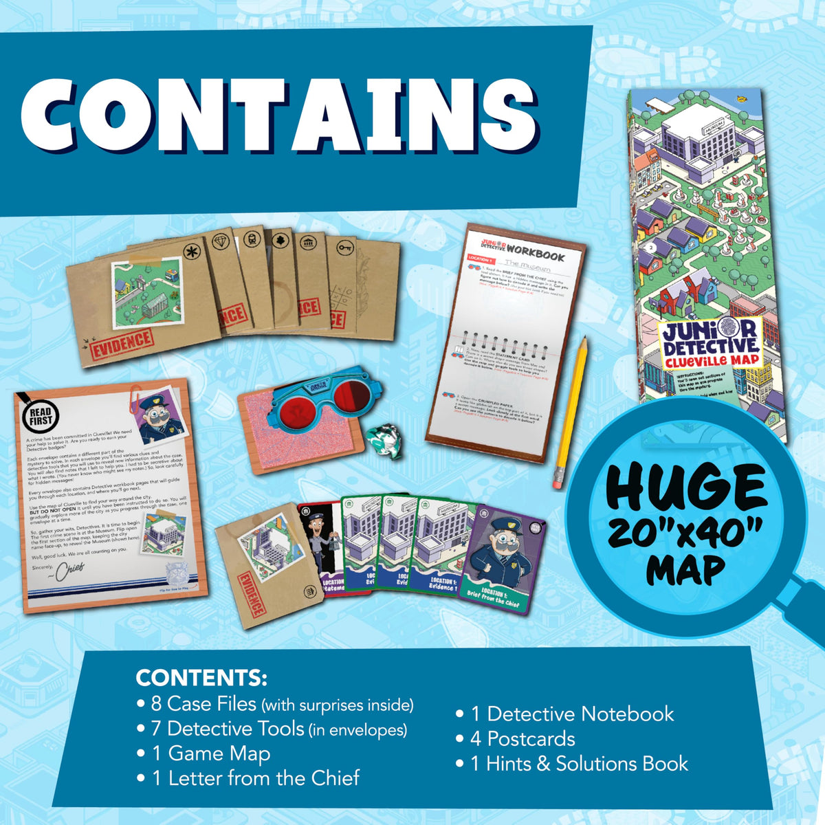 Junior Detective Mysteries Board Game