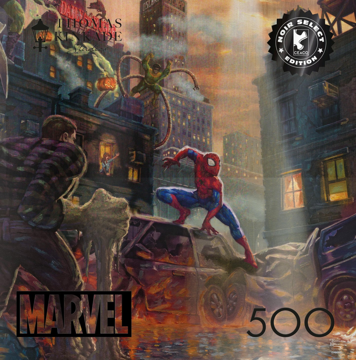 Buffalo Games - Marvel Comics Spider-man vs - 500 Piece Puzzle for Adults