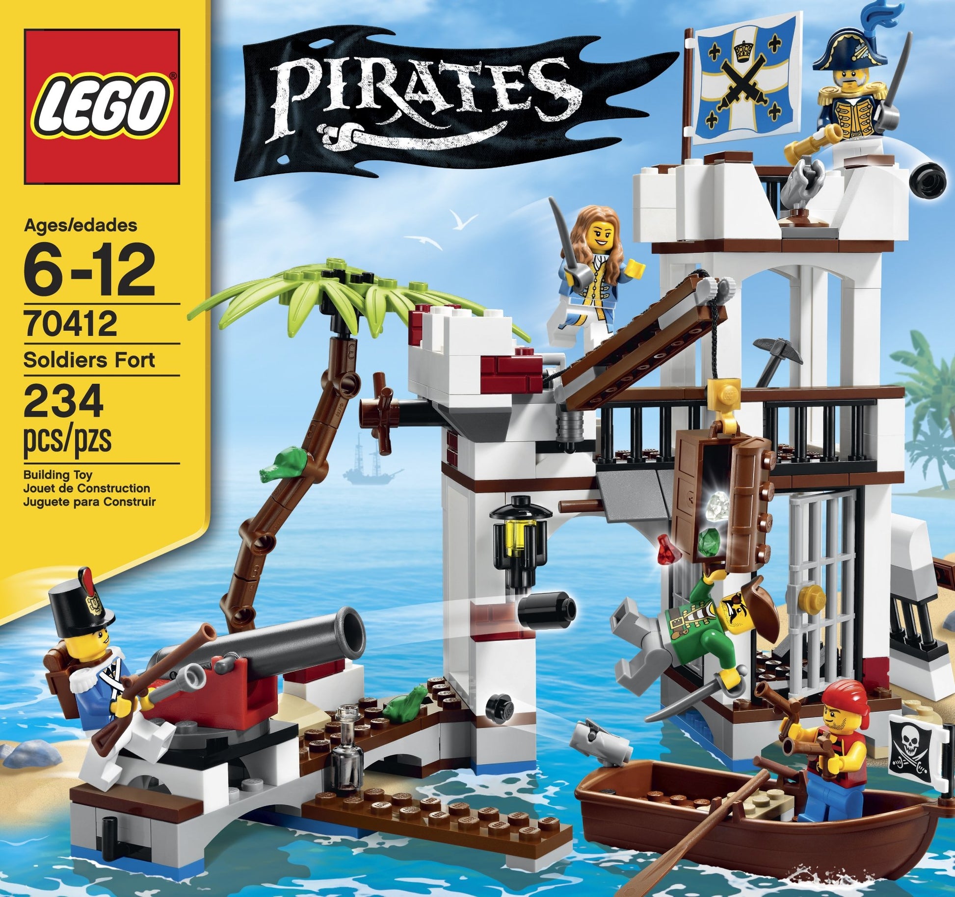 LEGO Pirates Soldiers Fort 70412
