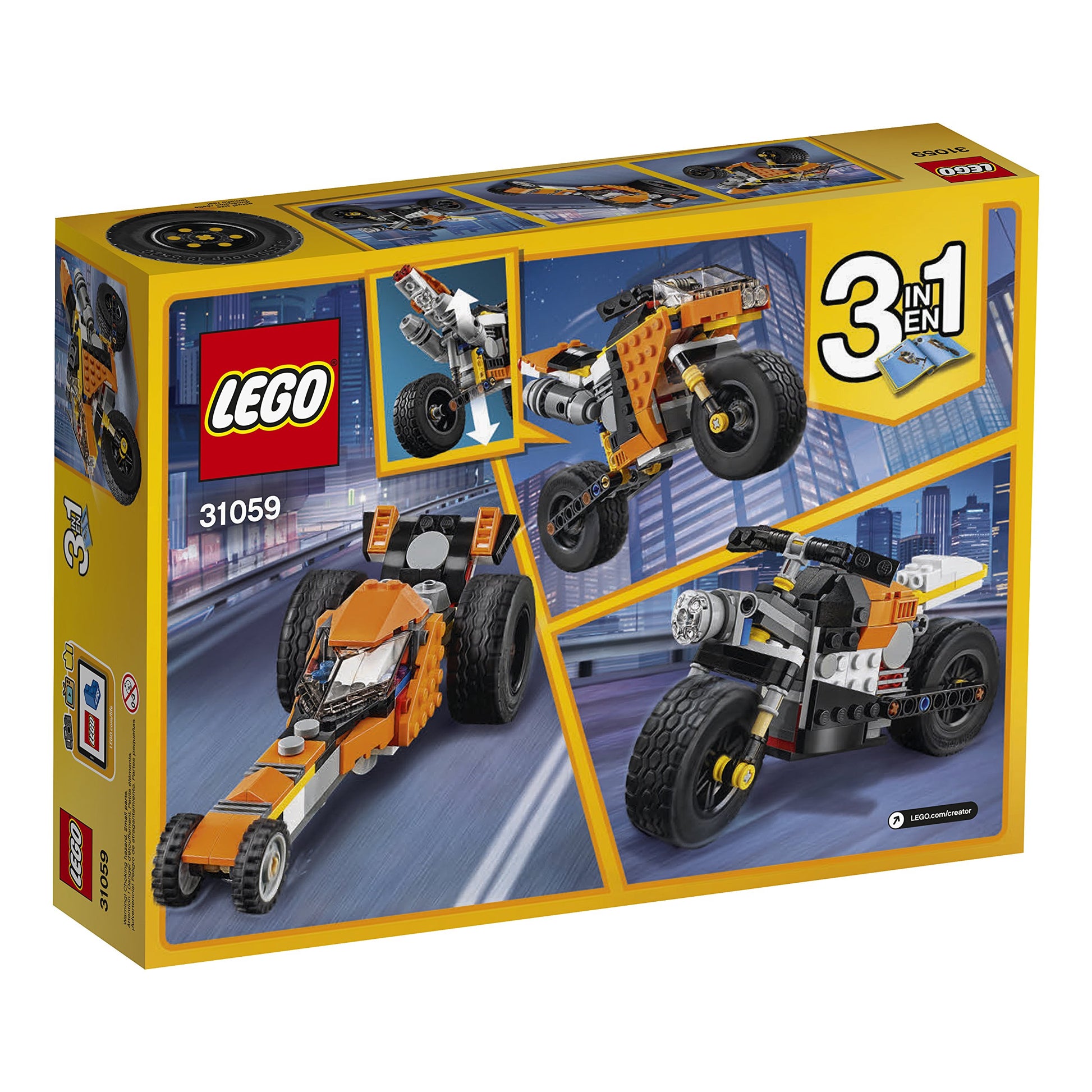 LEGO Creator Sunset Street Bike 31059 Building Toy
