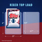 Fanatics Collectibles 35pt 3x4 Top Loaders, 100 Count - Standard Size Clear Rigid Card Holders for Trading Card Protection