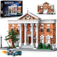 HiDectee Future Clock House Building Blocks with Retro Sports Car - 2-in-1 City Architecture Building Set Display & 5-Room Interior Diorama - Creative
