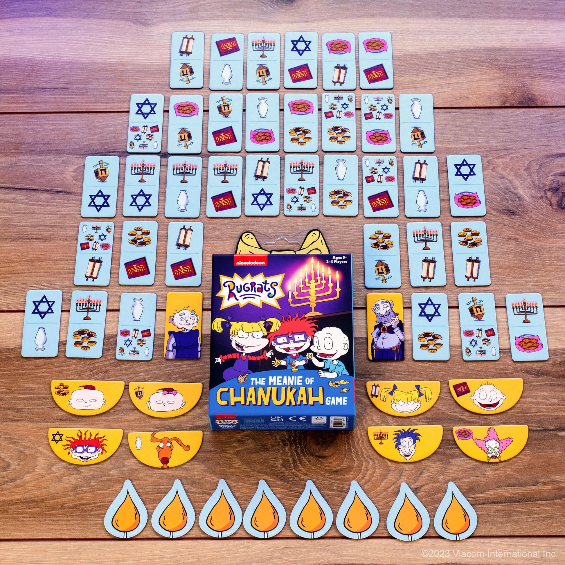 Funko Rugrats The Meanie of Chanukah Game for 2-4 Players Ages 5 and Up
