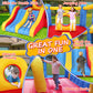 Whubefy Bounce House, Inflatable Bounce House for Kids 3-6 Big Kids 8-12, Indoor/Outdoor Double Slide Obstacle Bouncer with Blower, 12 x 9FT Jumping
