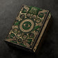 theory11 Lord of the Rings Playing Cards - Green and Gold Middle Earth Poker Deck with Custom Fantasy Artwork, Magic, Cardistry, Game Night Gift