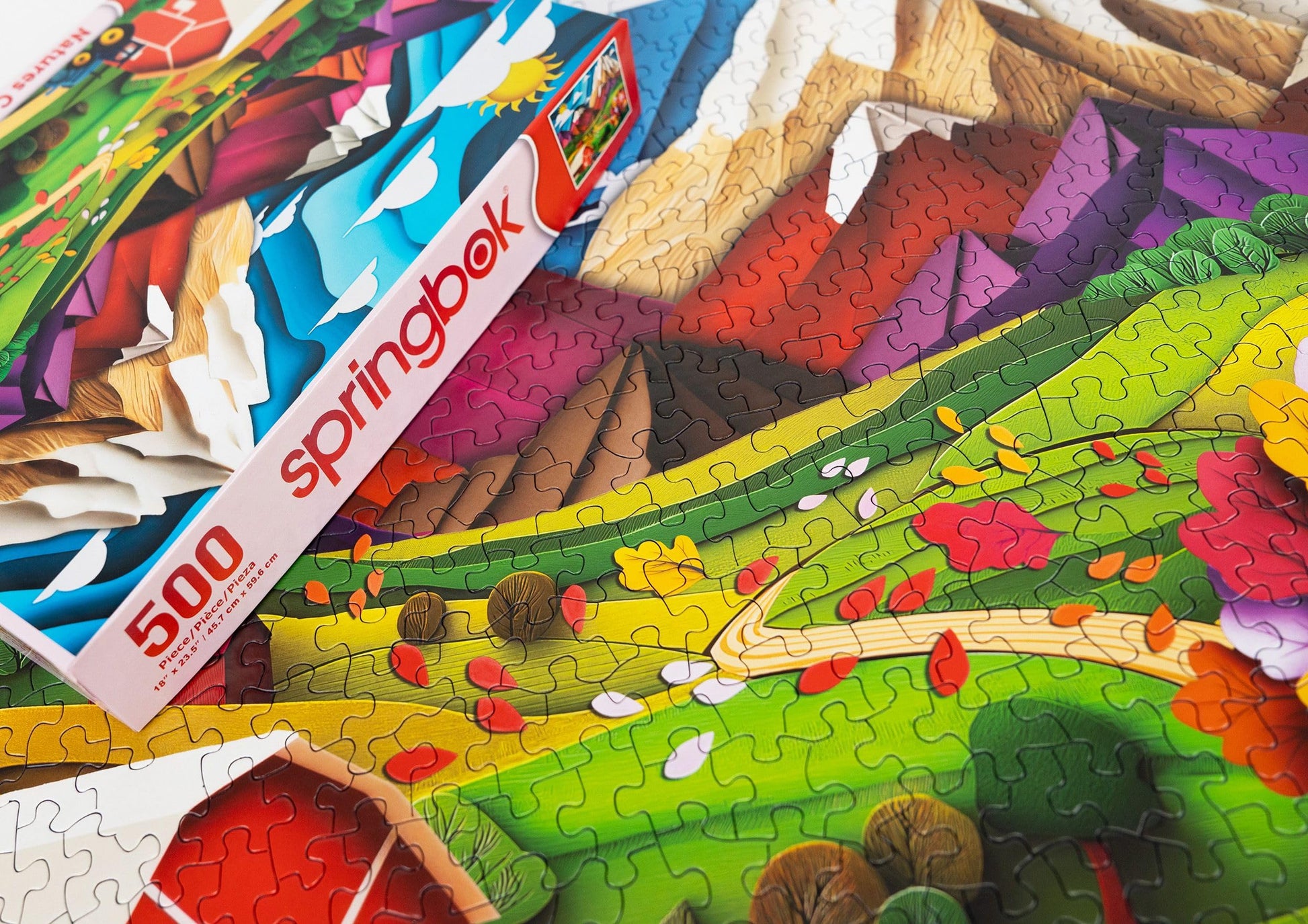 Springbok Nature's Collage 500 Piece Jigsaw Puzzle for Adults