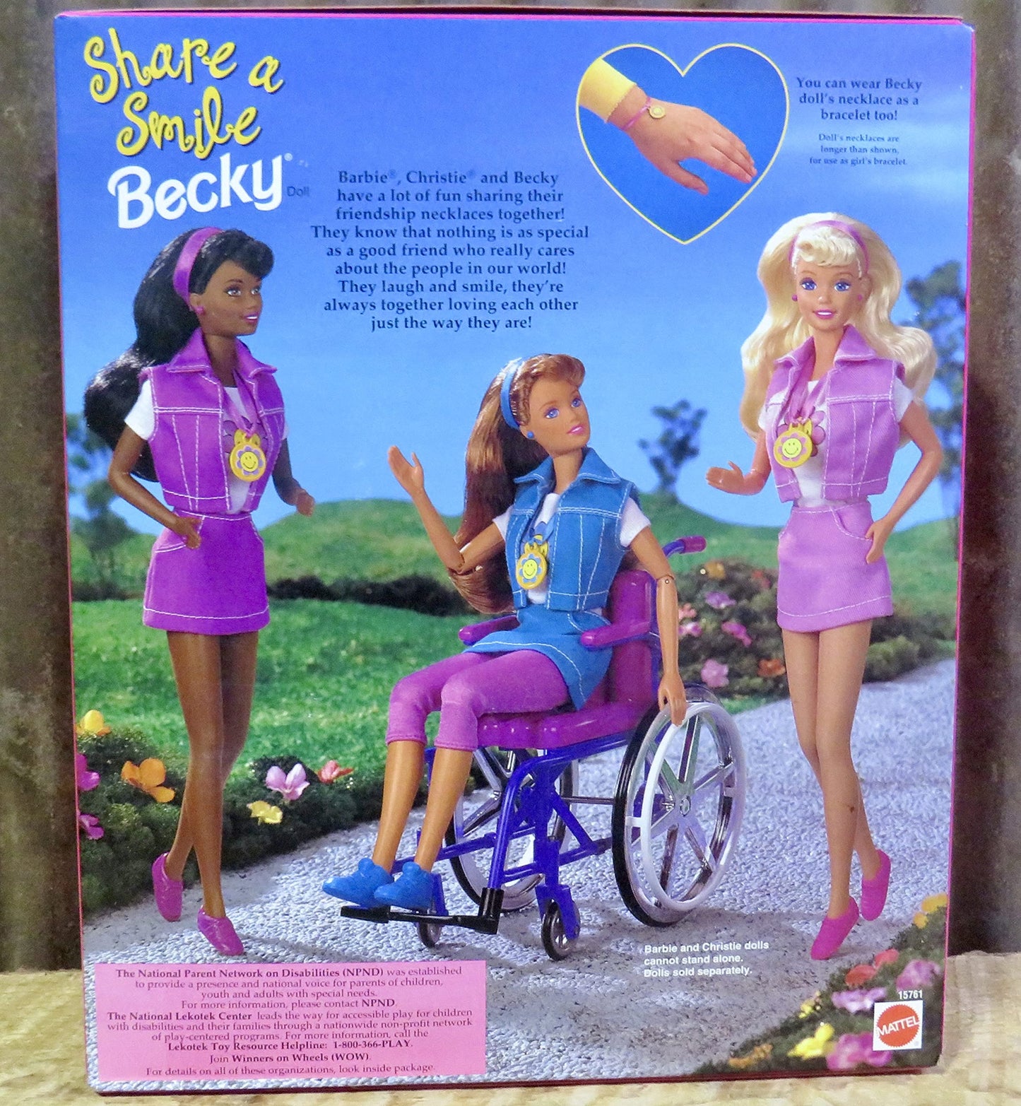 Barbie Becky Share a Smile Special Edition Doll (1996)