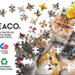 Ceaco - Selfies - Feline Friends - 550 Piece Jigsaw Puzzle