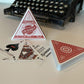 Home Run Games Triangle Playing Cards, Red