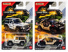 Jurassic World Rebirth Matchbox Die-Cast Vehicles, White '18 Jeep Wrangler and Off-Road Ingen Vehicle, 2-Pack, Ages 3+ JGL59-956A