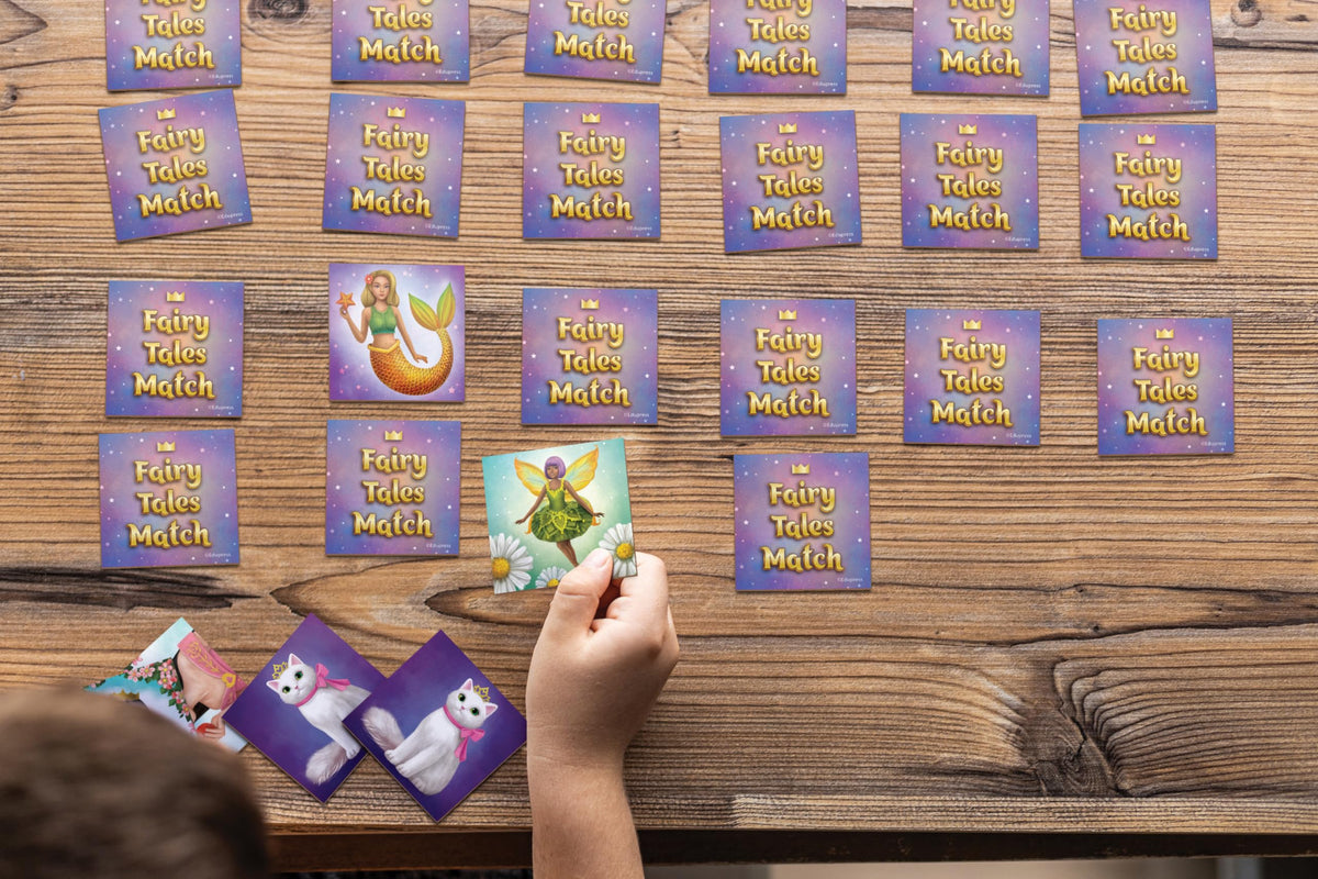 Teacher Created Resources Fairy Tales Match Game (EP63282)