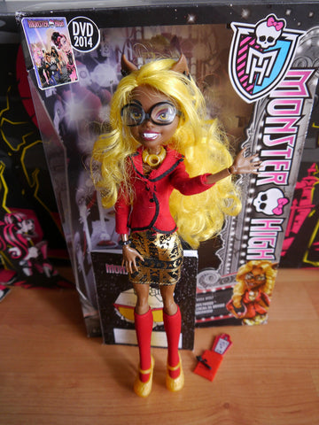Monster High Frights, Camera, Action! Clawdia Wolf Doll