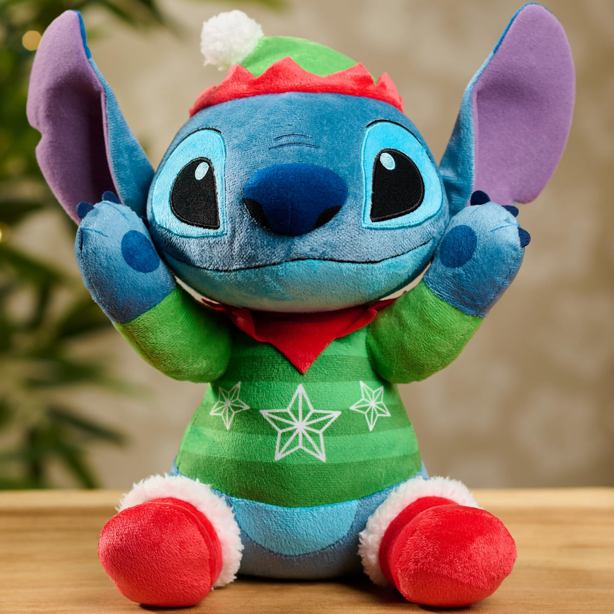Disney Stitch Large Holiday Plush by Just Play