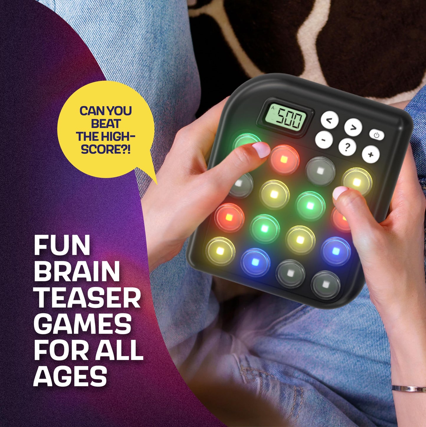 Croove Brain Teasers & Memory Game, 6 Fun Games for Kids, Cool Stocking Stuffers Toys, Best Activities for Boy, Gift Ideas for Boys & Girls Ages 6-8 9