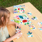 eeBoo Petite Pets 20 Piece Children's Puzzle, 15" x 11" Animal Themed