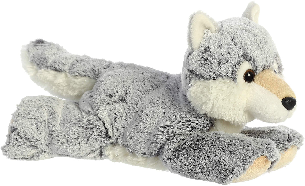 Aurora Flopsie 11.5" Winter Wolf Adorable Stuffed Animal