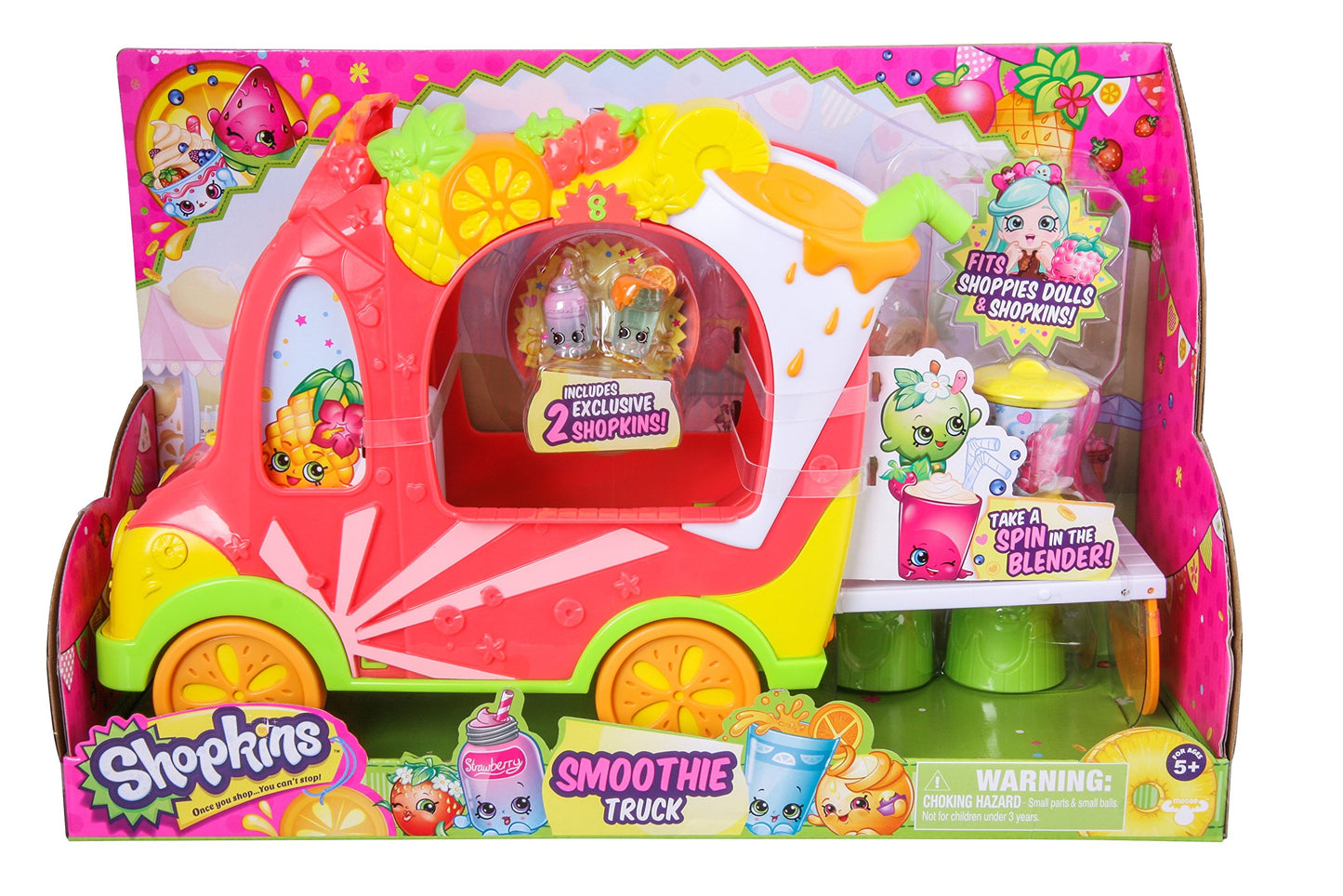 Shopkins Shoppies Groovy Smoothie Juice Truck