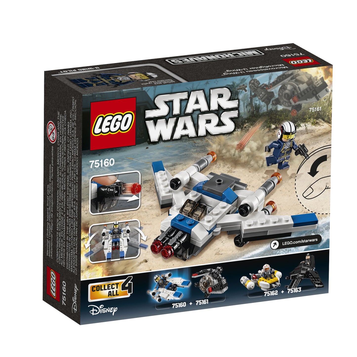 LEGO Star Wars U-Wing Microfighter 75160 Building Kit