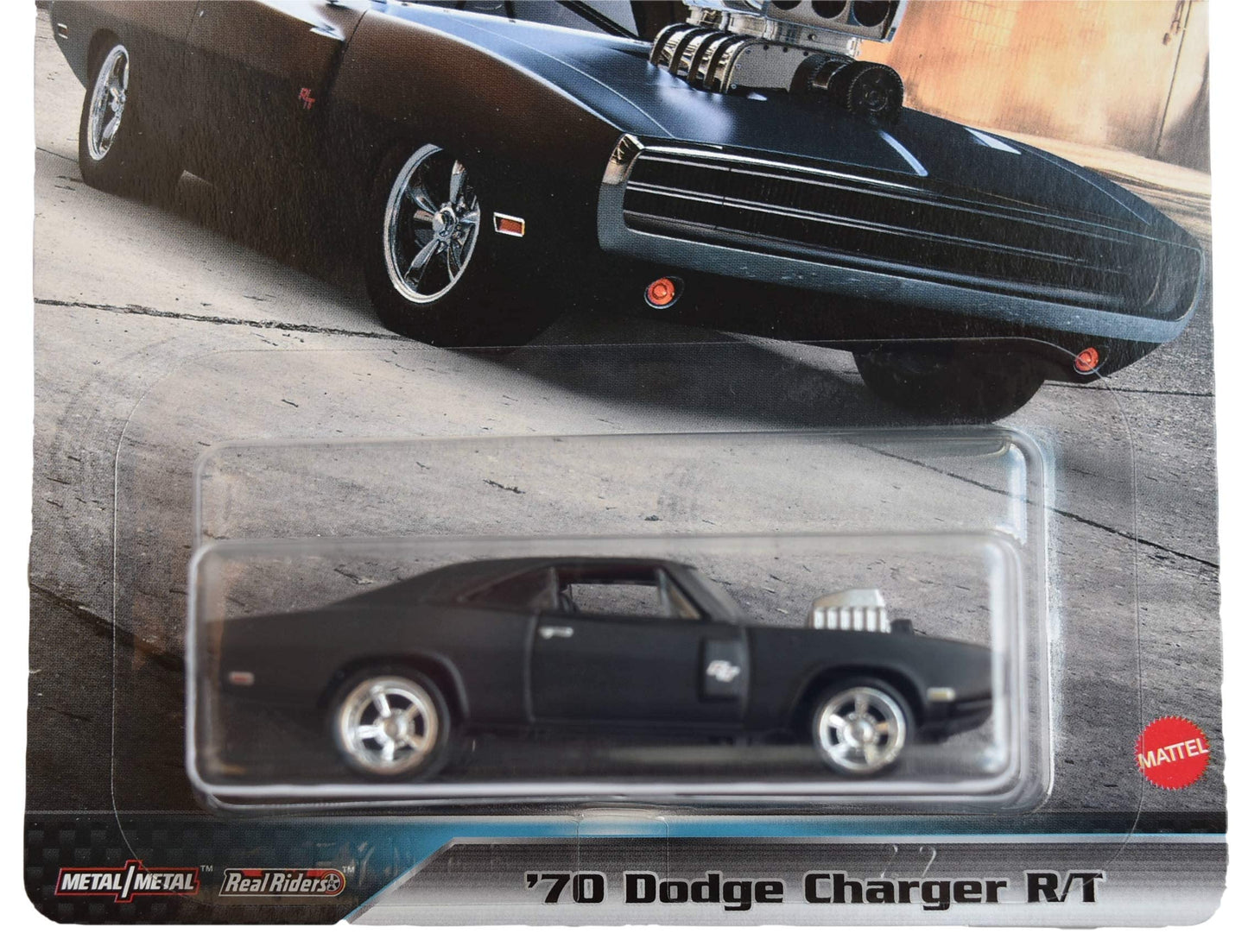 Hot Wheels '70 Dodge Charger R/T, [Black] Fast & Furious Full Force 5/5