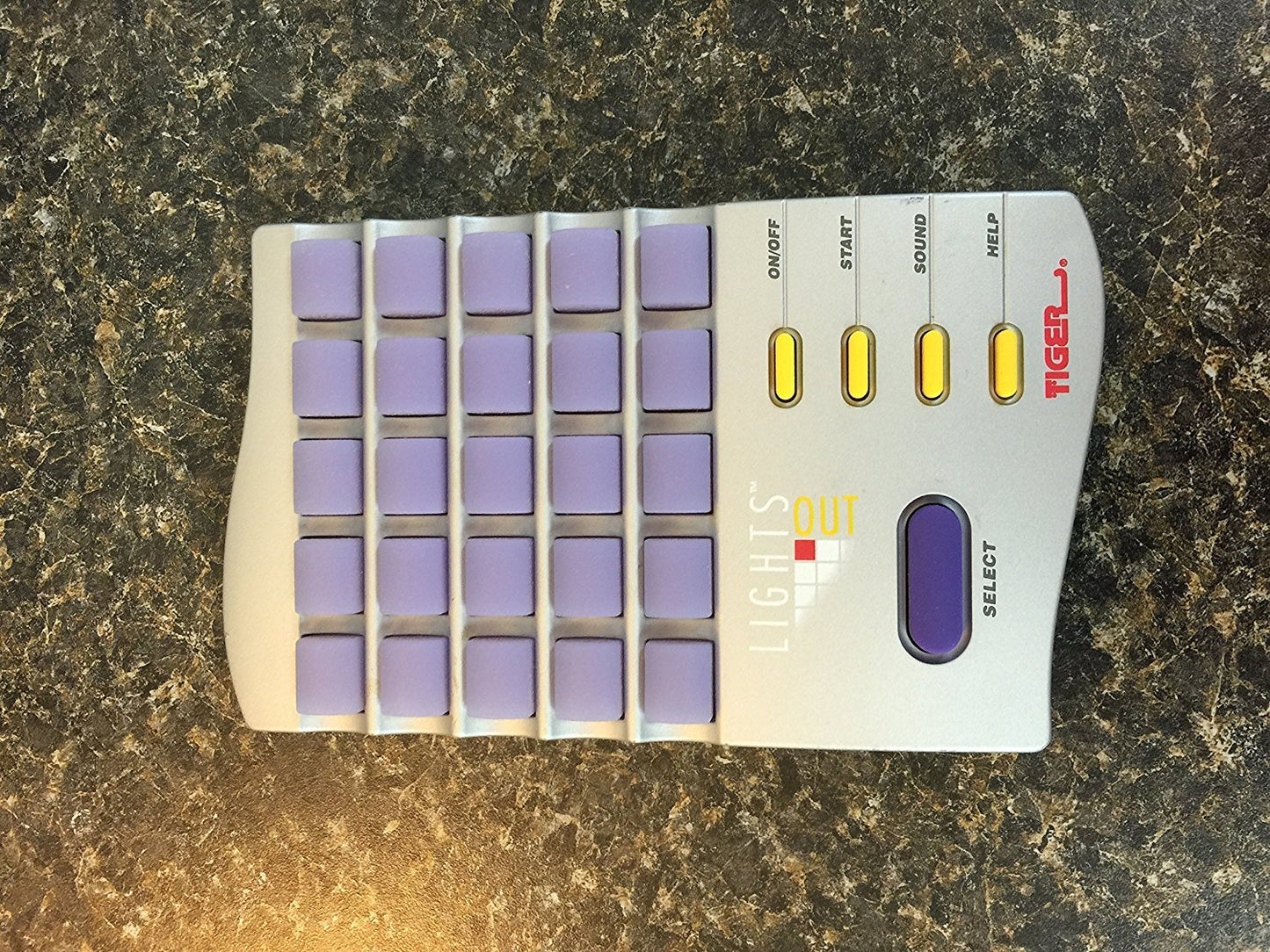 Tiger Lights Out Handheld Game