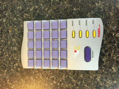 Tiger Lights Out Handheld Game