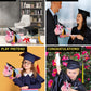 DolliBu Sunday Rainbow Unicorn Graduation Plush Toy - Cotton Candy Plush Graduation Stuffed Animal Dress Up Gown and Cap with Tassel - Gift