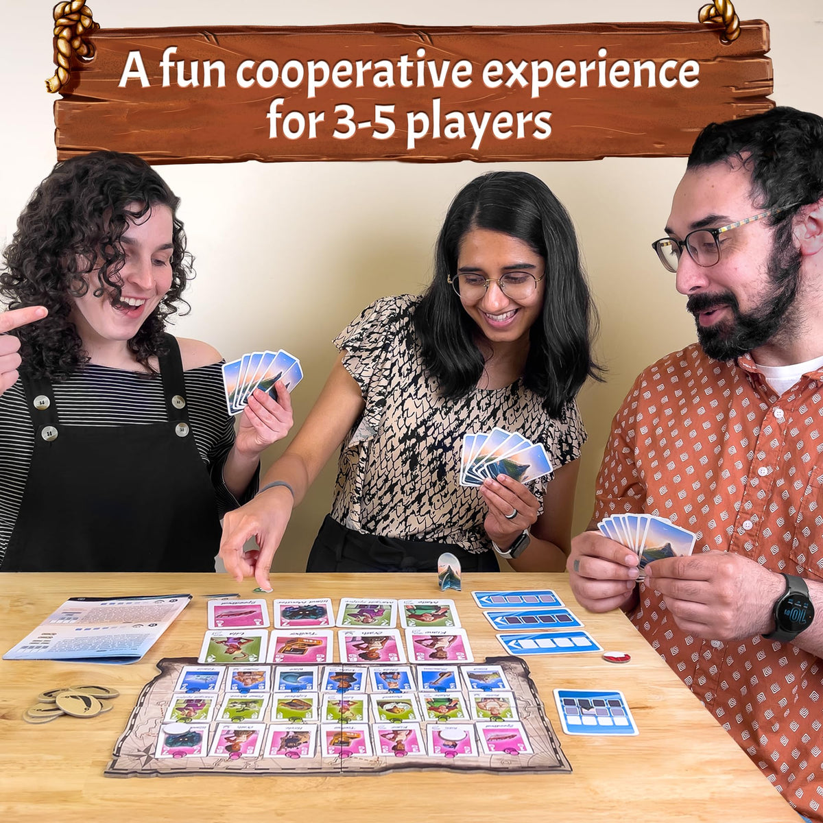 The Crew: Family Adventure - Marooned in Paradise | Kids Co-op Card Game