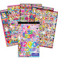 Lisa Frank Sticker Book Ultimate Bundle Set ~ Over 2400 Bright Colorful Lisa Frank Stickers (20 Lisa Frank Party Favors Sticker Sheets)