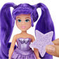 MGA Entertainment Dream Bella Color Change Surprise Little Fairies Doll- Aubrey, Star Inspired Mini Fashion Doll with Iridescent Sparkly Wings, Tiara