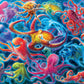 Ceaco - Glow in The Dark - Underwater Octopus - 750 Piece Jigsaw Puzzle