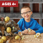 MindWare Dig It Up! Discoveries Dragon Eggs Dig Kit - Includes 12 Dragon Eggs with Toys Inside, Chisel Tools, Instruction Sheets & Excavation