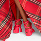 Barbie Signature Doll, 2024 Holiday Barbie Fashion Doll with Brown Hair Wearing Plaid Gown, Seasonal Collector Gift in Displayable Packaging