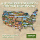 MasterPieces 1000 Piece Jigsaw Puzzle for Adults, Family, Or Youth - National Parks of America - 34.65"x22.09"