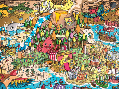 Lucky Puzzles | 500 Piece Jigsaw Puzzles for Adults | Pirates' Paradise
