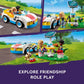 LEGO Friends Electric Car and Charger Building Toy for Kids, Role Play Toy, Adventure Toy, Includes Mini-Doll Characters Nova and Zac, Gift Idea