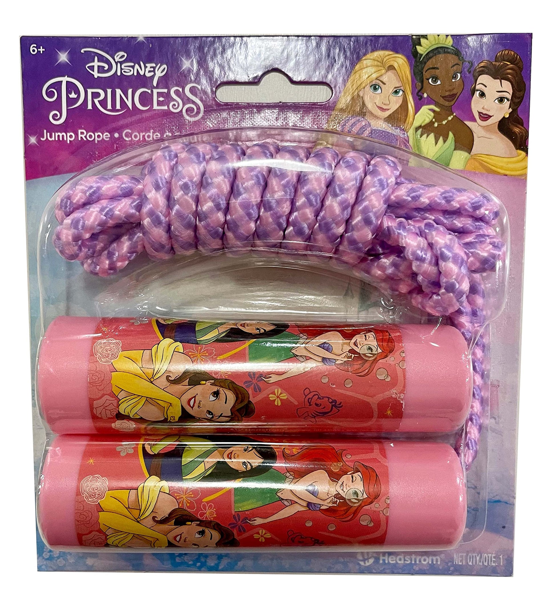 Hedstrom Entertainment Disney Princess Jump Rope, Jump Ropes for Kids, Jump Rope for Girls, Outdoor Fun Activities