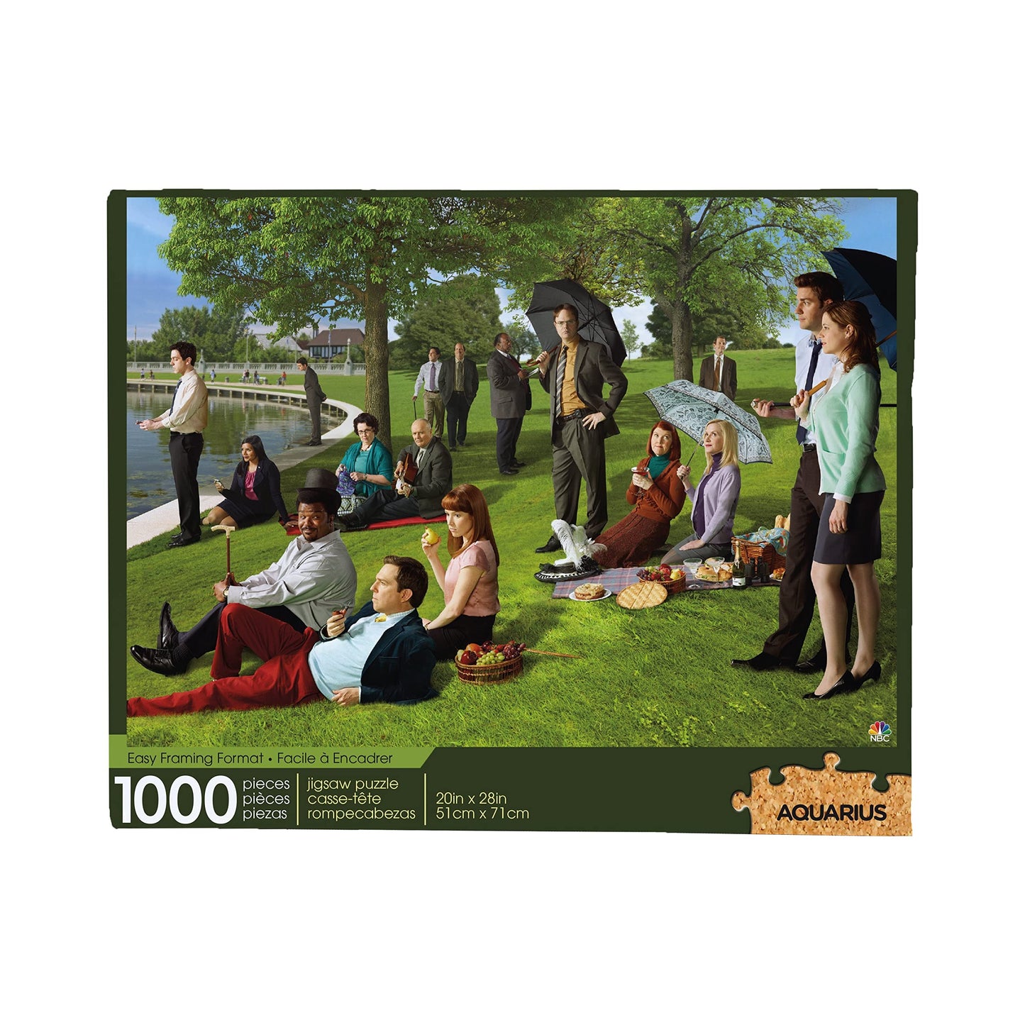 AQUARIUS The Office Sunday Afternoon 1000 Piece Jigsaw Puzzle