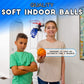 Franklin Sports Soft Indoor Mini Foam Basketballs - 3 Pack - Slam Dunk Approved - Indoor Game Room Replacement Basketballs - No Pump Needed, Orange