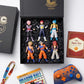 YXCTZKVX Anime PVC Action Figures 6PCS 6.5-8 Inch Dynamic Pose Collectible Statue Set for Fans Gift Display
