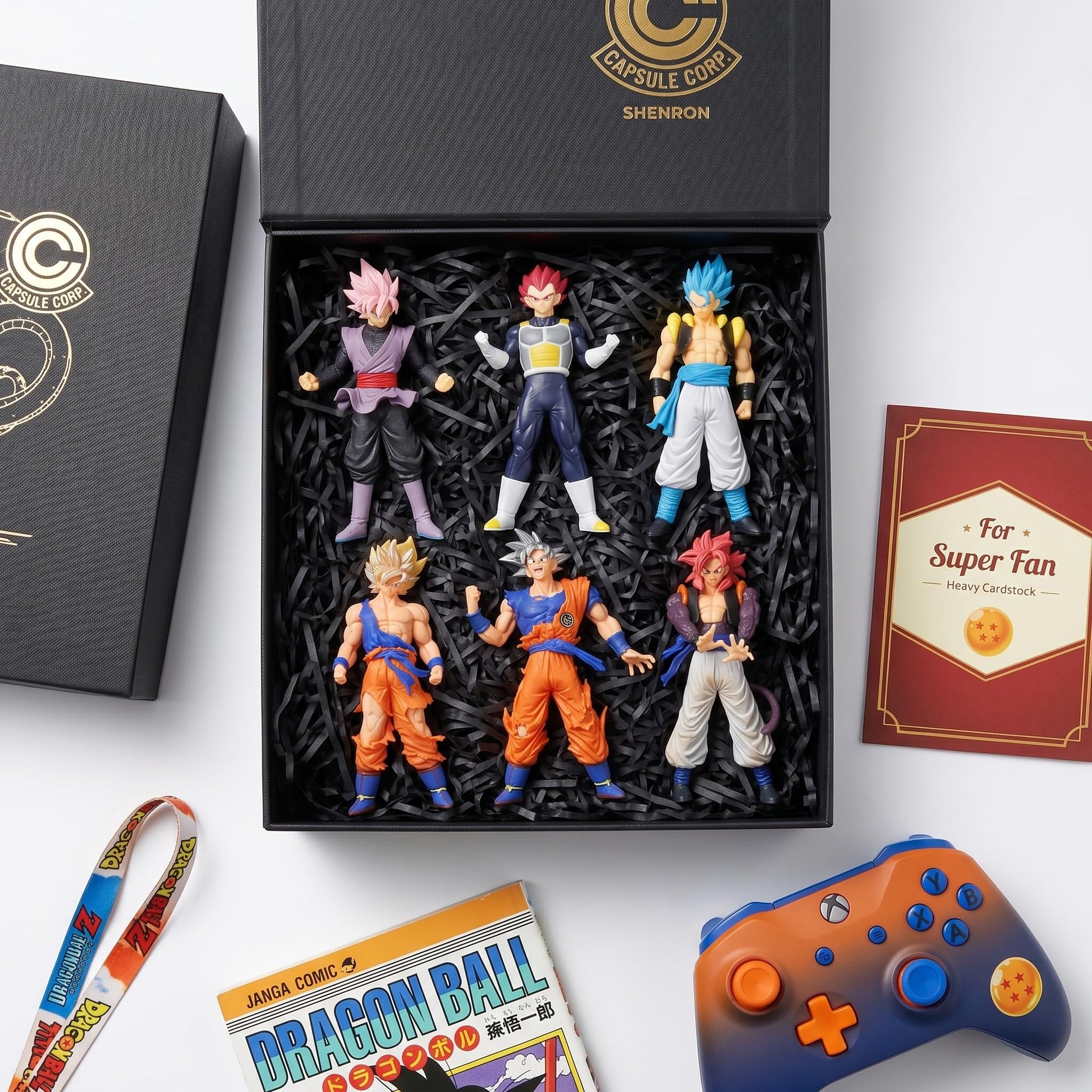 YXCTZKVX Anime PVC Action Figures 6PCS 6.5-8 Inch Dynamic Pose Collectible Statue Set for Fans Gift Display