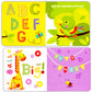 Fisher-Price My First Books Set of 4 Board Books: ABC, Colors, Numbers, Opposites for Toddlers