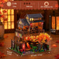 DIY Miniature House Kit, Dollhouse Diorama with LED Lights (Sushi House)