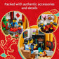 LEGO Lunar New Year Traditions 80108 Building Kit; Gift Toy for Kids Aged 8 and Up; Building Set Featuring 6 Festive Scenes and 12 Minifigures