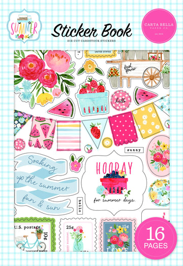 Carta Bella Paper Co. Summer Book Sticker