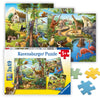 Ravensburger - Forest, Zoo & Farm Animals - 49 Piece Jigsaw Puzzle 3 Pack Set - Vibrant Colors - Deer, Horses & More - Larger Pieces - Premium Quality